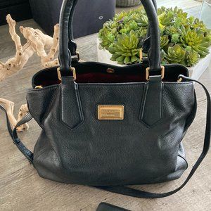 marc by marc jacobs black purse & wallet